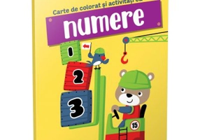 Carte de colorat si activitati cu numere