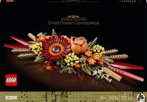 LEGO Creator Expert. Ornament din flori uscate 10314, 812 piese