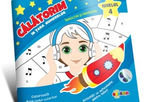 Calatorim in tara numerelor. Inmultiri si impartiri, pentru baieti. Nivelul 4 - Inesa Tautu