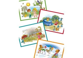 Anotimpuri. Set planse (KP-001) - 40x50