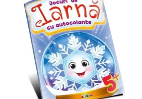 Jocuri de Iarna. Cu autocolante. 5+