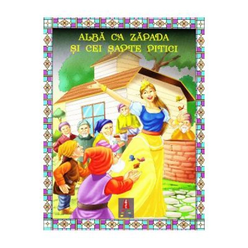 Alba ca Zapada si cei sapte pitici - Fratii Grimm