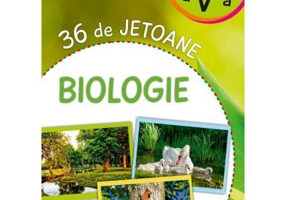 36 de jetoane. Biologie, clasa a 5-a