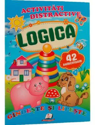Activitati distractive. Logica. 42 autocolante