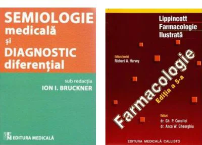 Pachet Student la Medicina. Semiologie medicala si Lippincott Farmacologie Ilustrata - Ion I. Bruckner, Richard A Harvey