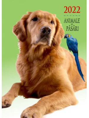 Calendar pentru anul 2022 in imagini cu animale si pasari