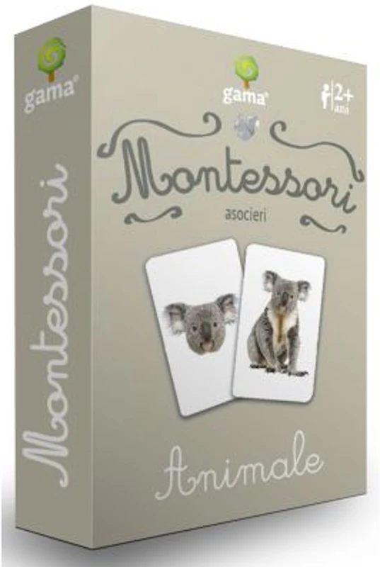 Animale. Carti de joc Montessori
