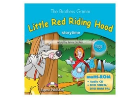 Literatura adaptata pentru copii Little Red Riding Hood Multi-ROM - Jenny Dooley