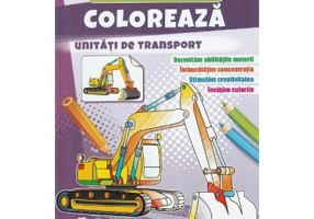 Coloreaza unitati de transport. Autocolante model