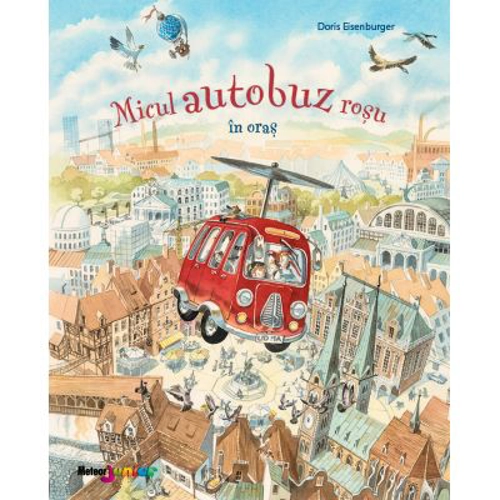 Micul autobuz rosu in oras