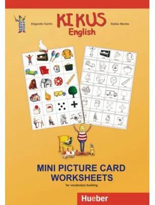 KIKUS Englisch Mini Picture Card Worksheets for vocabulary building - Edgardis Garlin, Stefan Merkle