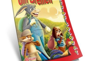 Muzicantii din Bremen. Carte de colorat