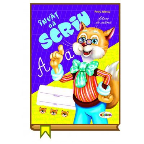 Invat sa scriu. Litere de mana