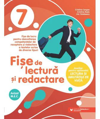 Fise de lectura si redactare. Clasa a 7-a - Cristina Cergan