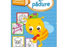 Coloreaza impreuna cu albinuta Bibi! In padure