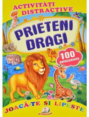 Activitati distractive. Prieteni dragi. 100 autocolante