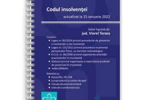 Codul insolventei (actualizat la 15 ianuarie 2022)