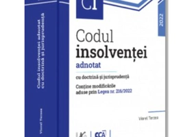 Codul insolventei adnotat cu doctrina si jurisprudenta - Viorel Terzea