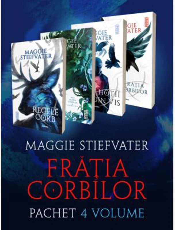 Pachet format din 4 volume, Fratia Corbilor