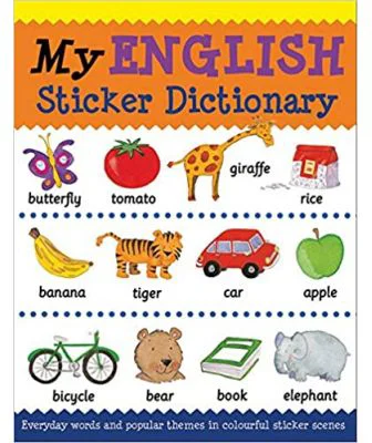 My English Sticker Dictionary (Language Sticker Books) - Catherine Bruzzone, Louise Millar