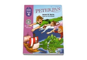 Peter Pan, retold Student s Book with CD (Matthew James Barrie) Primary Readers level 4 - H. Q. Mitchell