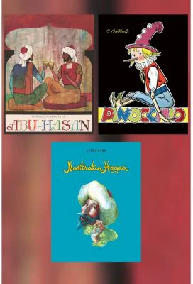 Pachet Retro ( Nastratin Hogea, Abu-Hasan, Pinocchio)