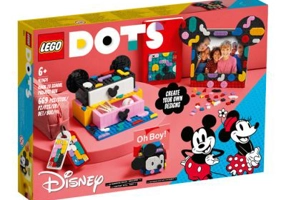 LEGO DOTS. Pachet Back to school Mickey Mouse si Minnie Mouse 41964, 669 piese