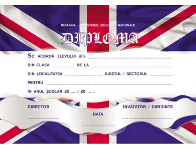 Diploma scolara ENGLEZA (DLFD023)