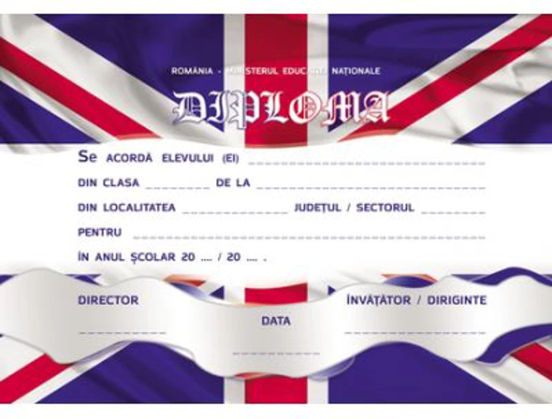 Diploma scolara ENGLEZA (DLFD023)