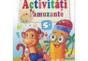 Maimutica-Activitati amuzante 5+ cu 65 autocolante