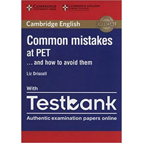 Common Mistakes at PET and How to Avoid Them (Paperback with Testbank)