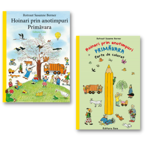 Set Hoinari prin anotimpuri - Primavara - Rotraut Susanne Berner