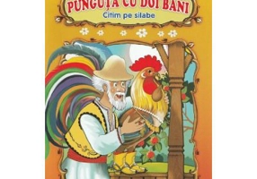 Punguta cu doi bani. Citim pe silabe