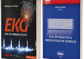Set 2 carti Tot ce trebuie sa stii despre EKG - Malcolm S. Thaler, Ioan Tilea