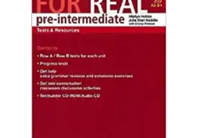 For real pre-elementary Tests & Resources