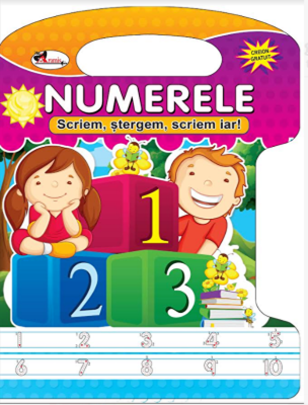Numerele - Scriem, stergem, scriem iar! - Dreamland Publications