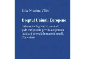 Dreptul Uniunii Europene - Elise Nicoleta Valcu