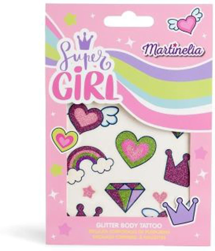 Tatuaje cu sclipici Martinelia Super Girl