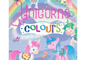 Carte de colorat. Unicorns Colours - mov