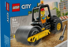 LEGO City. Cilindru compactor de santier 60401, 78 piese