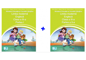 Manual de Limba moderna Engleza, Clasa a III-a, partea I + partea a II-a. Colectia Merry Team - Mady Musiol