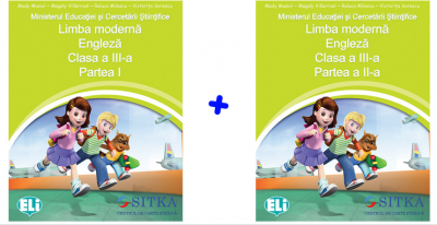 Manual de Limba moderna Engleza, Clasa a III-a, partea I + partea a II-a. Colectia Merry Team - Mady Musiol