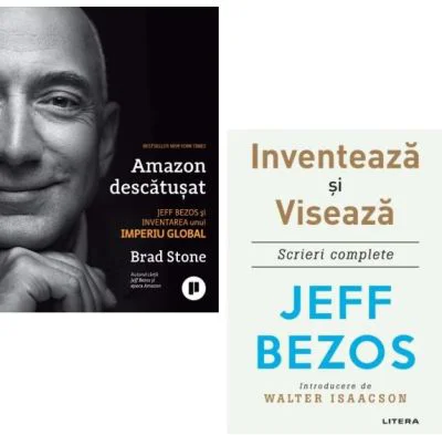 Pachet Inventarea unui Imperiu Global. Amazon descatusat - Jeff Bezos, Brad Stone