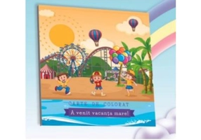 Carte de colorat. A venit vacanta mare!
