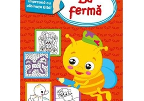 Coloreaza impreuna cu albinuta Bibi! La ferma