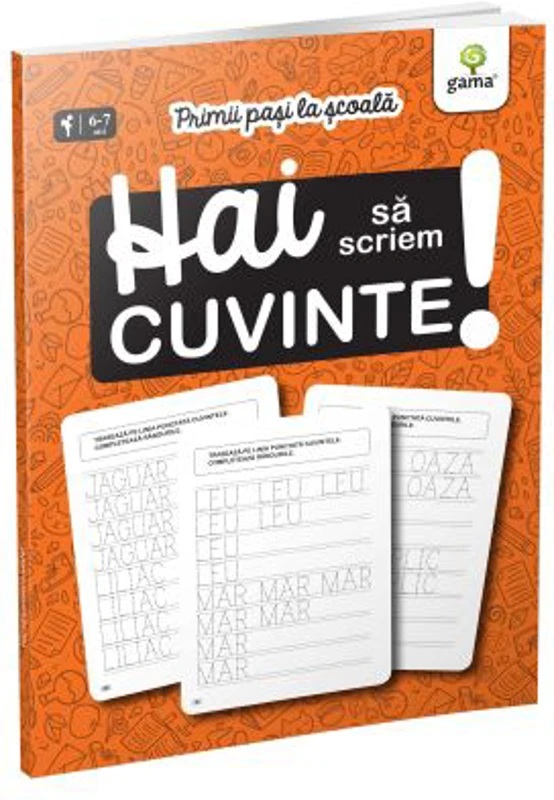 Primii pasi la scoala. Hai sa scriem cuvinte!