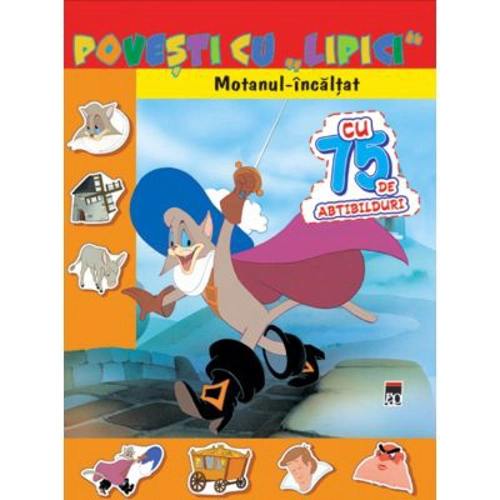 Povesti cu lipici. Motanul incaltat. Reeditare