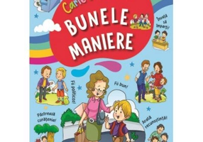 Bunele maniere. Carte de colorat 1, bleu