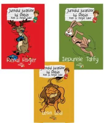 Pachet format din 3 titluri Jurnalul jucariilor lui Robin - Ken Lake, Angie Lake
