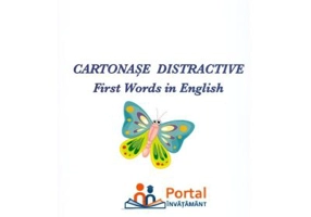 Pachet Cartonase distractive - First words in English